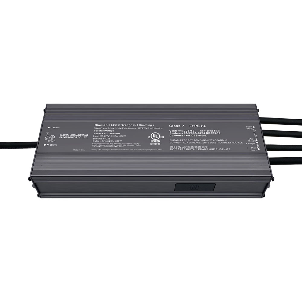 5x Metrosphere 38W LED Drivers – 120-277VAC / 1050mA Output – 0-10V Dimmable – UL Listed