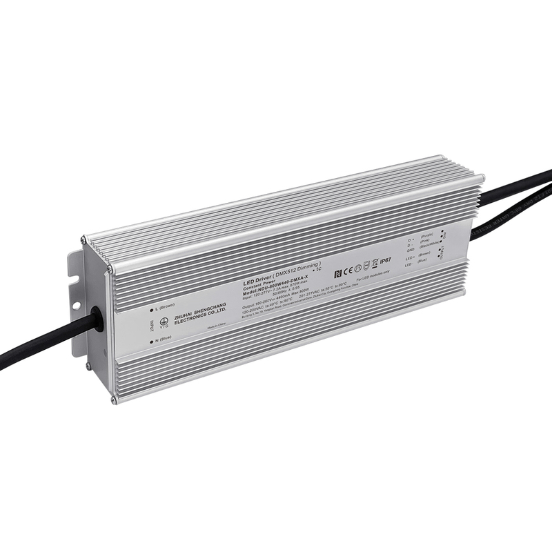 60W 100W 150W 200W 240W 320W 400W 500W 680W 800W 1000W 1200W DMX Outdoor LED Driver 120-277VAC