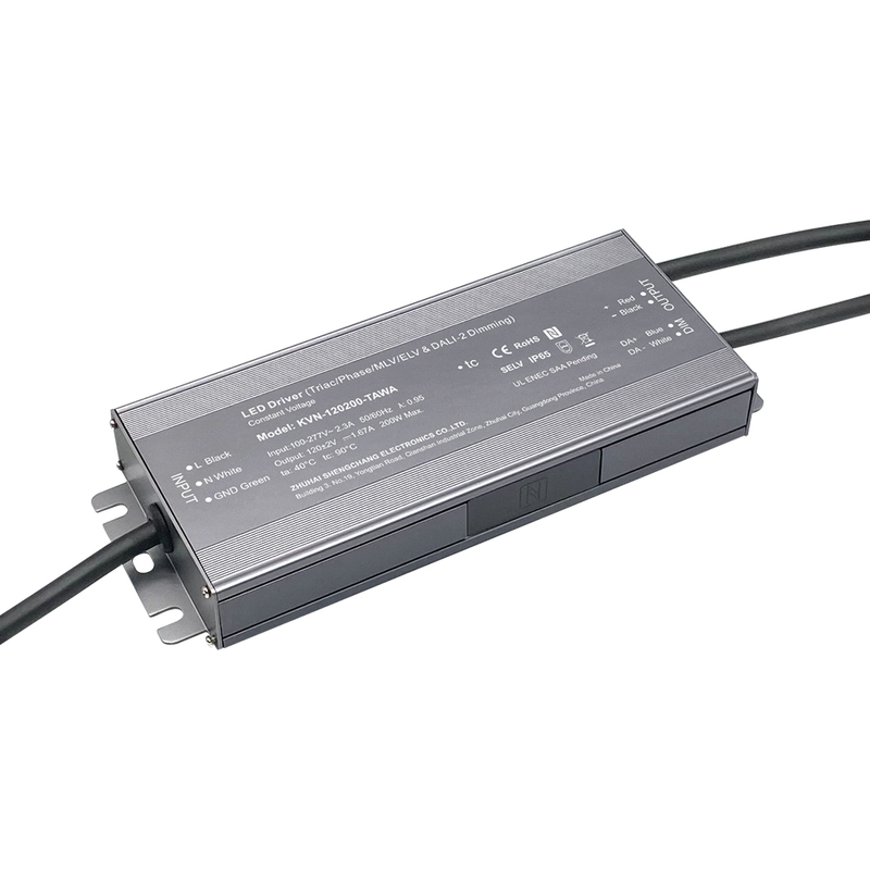 150W 200W 400W 600W CV Triac DALI-2 LED Strip Power Supply 120 Volt LED Lighting