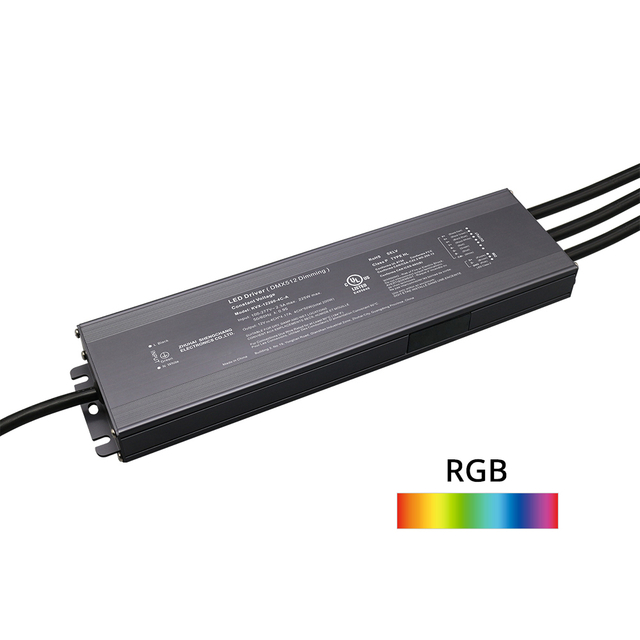 150W 200W CV Dimming CW RGB RGBW RGBCW DMX LED Drivers 12V 24V 36V 48V