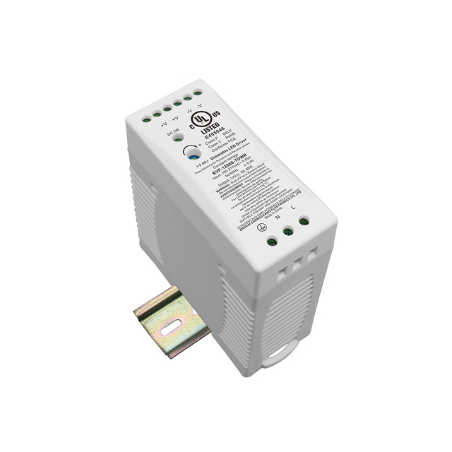 60W Triac Dimming Din Rail LED Power Supply CV for led light fixtures