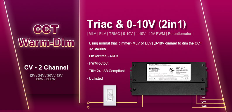 CCT Triac & 0 - 10V (2 in 1)