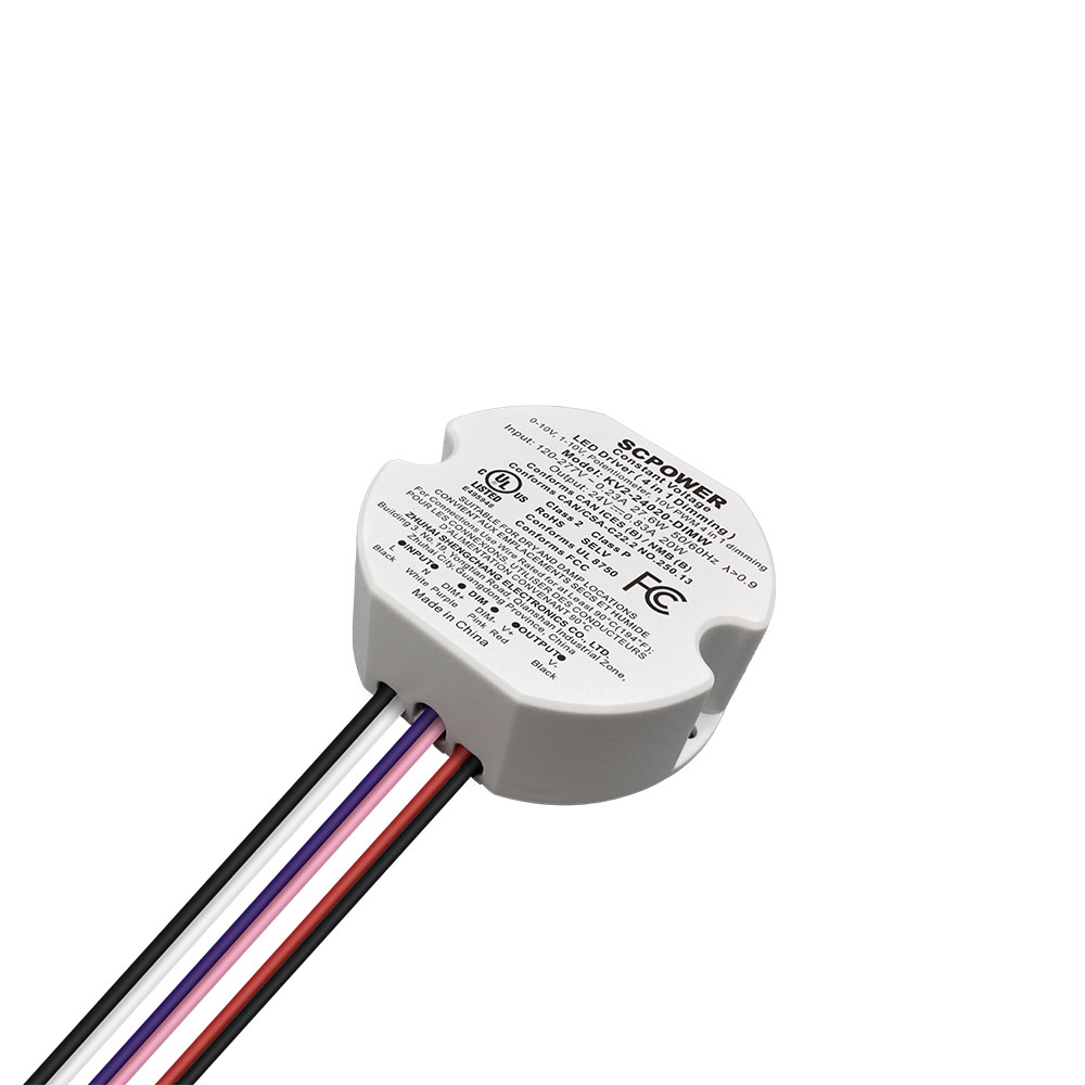 10W 15W 20W 25W 30W 40W 0-10V 4 in 1 dimmbarer LED-Treiber Kreisf&ouml;rmiger LED-Lichttreiber mit konstanter Spannung in Vietnam