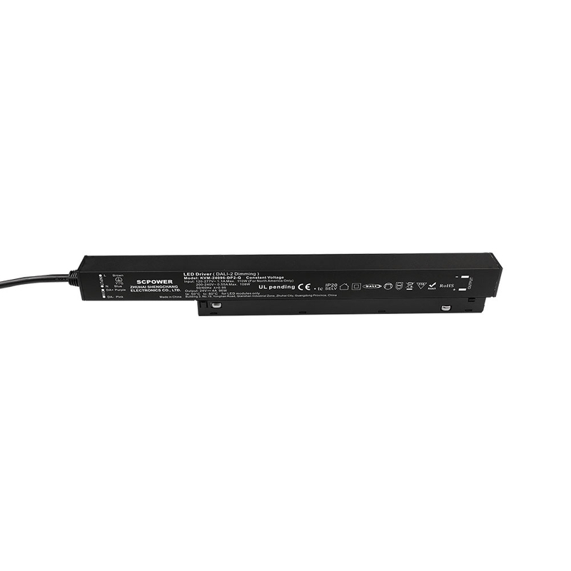 Driver LED dimmerabile magnetico da incasso DP2 96W 100W 150W 200W CV DALI-2 con tensione di uscita regolabile