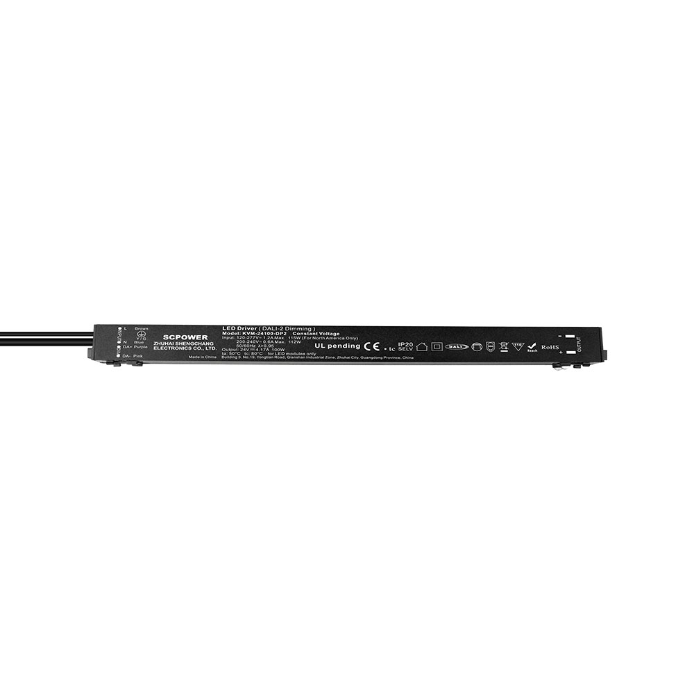 DP2 96W 100W 150W 200W CV 47-63Hz DALI-2 Driver LED dimmerabile magnetico ultrasottile con illuminazione a LED dimmerabile 0,1-100%