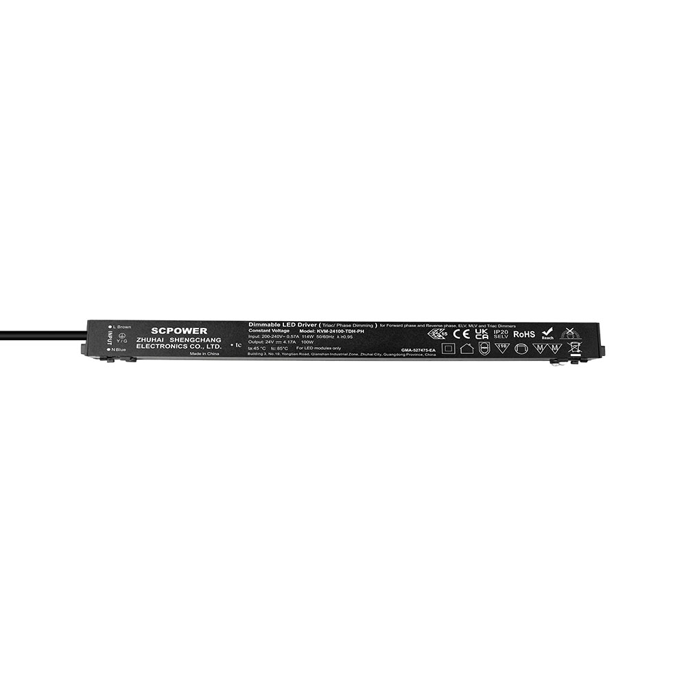 100 150 200 Watt CV Triac Low THD Ultrathin Magnetic Dimmable Led Driver with Active PFC Track Light