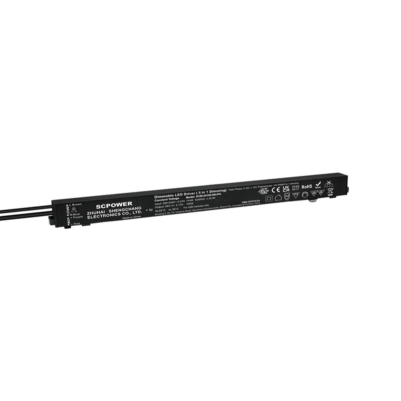 100 150 200 Watt CV Triac Phase MLV ELV 0-10v PWM 4 in 1 Ultrathin Magnetic Dimmable Led Driver 200-240V AC