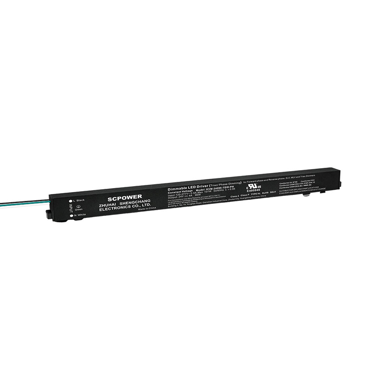 Uscita driver led dimmerabile magnetico ultrasottile triac CV 96W 100W 150W 200W CV 24v 48v per illuminazione professionale
