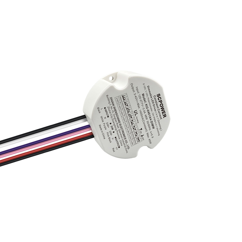 10W 15W 20W 30W 40W 50W 1CH 0-10V 4 w 1 ściemnialny sterownik LED okrągły kształt mały sterownik do reflektor&oacute;w