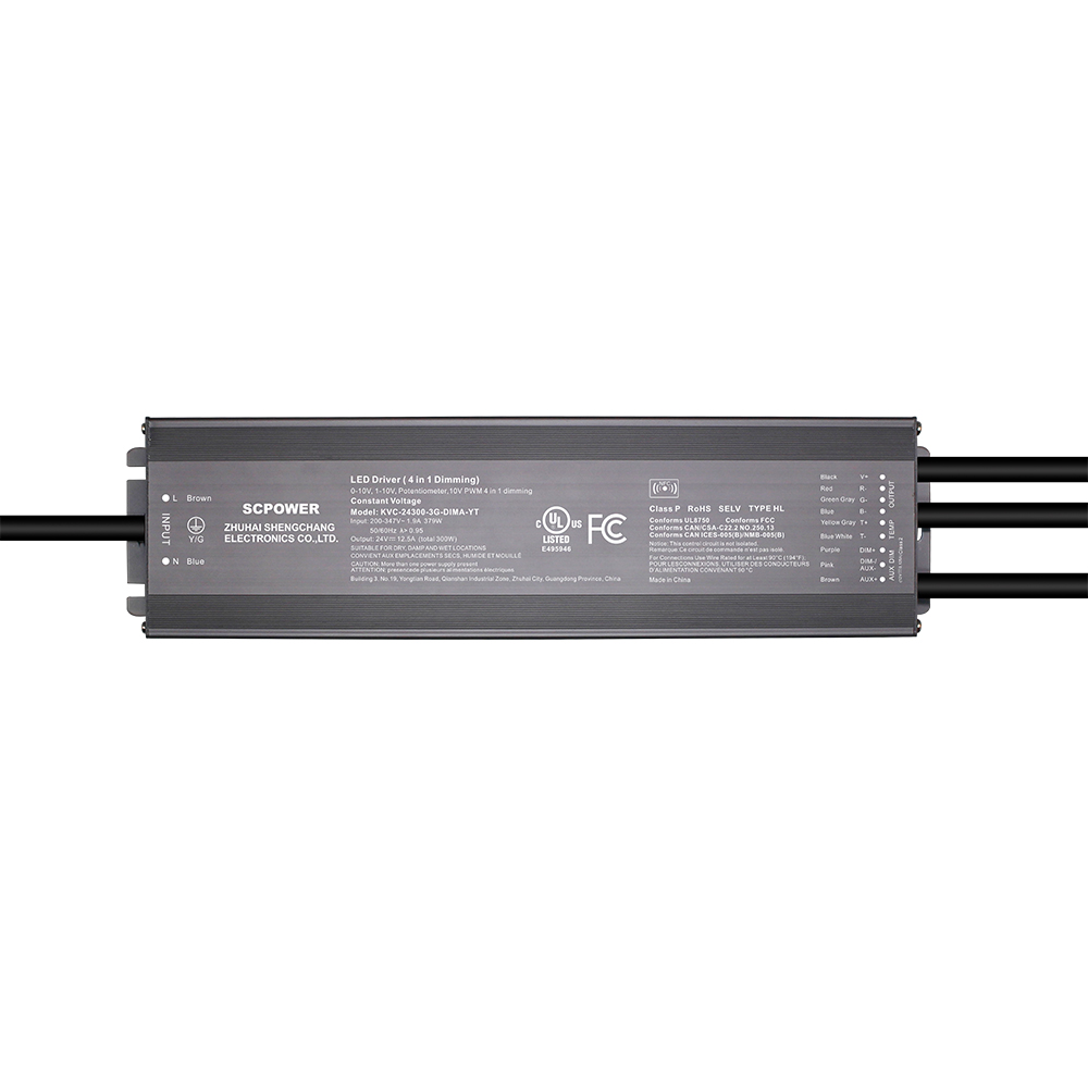 300W RGB 0-10V Constant Voltage LED Driver