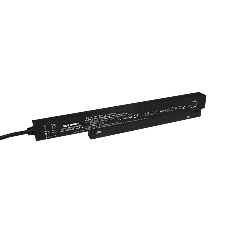 Driver LED dimmerabile magnetico da incasso DP2 96W 100W 150W 200W CV DALI-2 con tensione di uscita regolabile