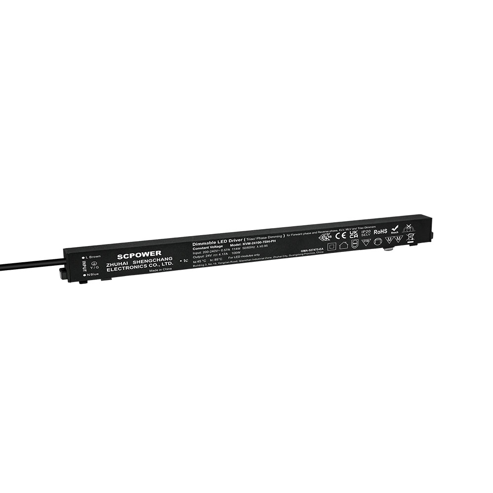 100 150 200 Watt CV Triac Low THD Ultrathin Magnetic Dimmable Led Driver with Active PFC Track Light