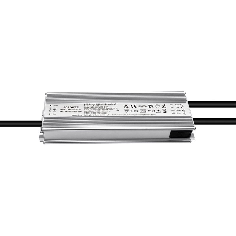 100W 150W 200W 240W 320W 400W 500W 600W 720W 800W 1200W DALI-2 D4i Non Isolated LED Driver 220-480VAC