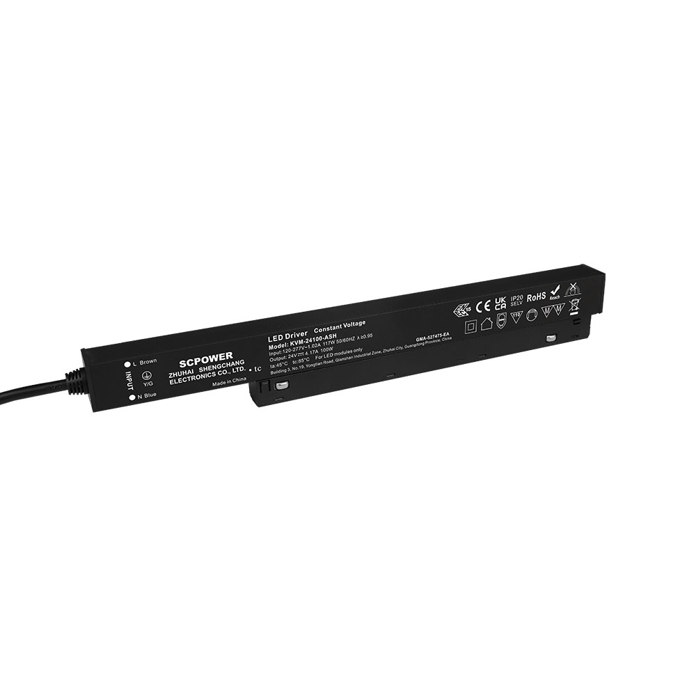 100 150 200 Watt CV Non-Dimming Recessed Magnetic Switch Power Supply Small Size Driver or Retail Office Hospitality Lighting