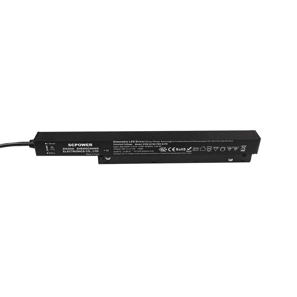 100 150 200 Watt CV Triac PWM Recessed Magnetic Dimmable Led Driver with Voltage reduce 24V 48V DC