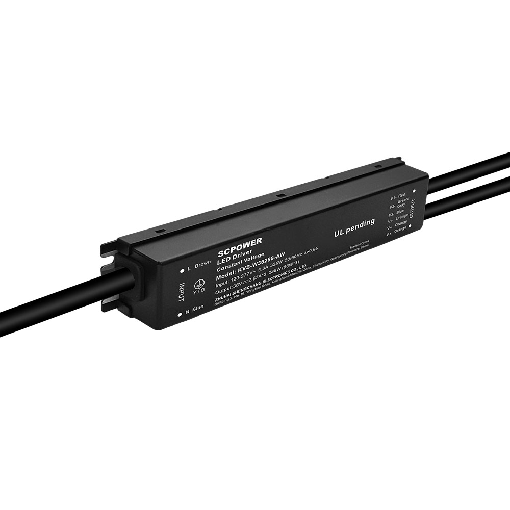 60W 96W 192W 288W CV klasė P drėgna vieta Modelis Perjungiamas namo apšvietimo maitinimas 36V 48V išėjimas