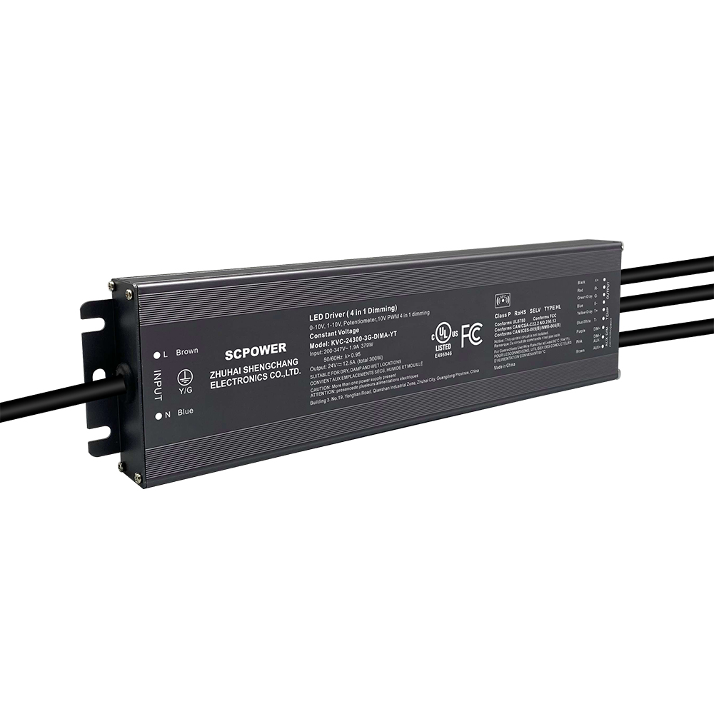 300W RGB 0-10V Constant Voltage LED Driver