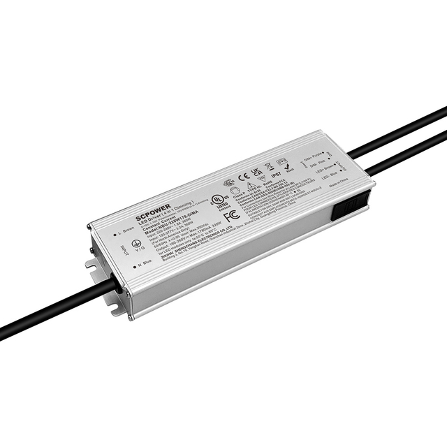 60W 100W 150W 200W 240W 320W 400W 500W 680W 800W 1000W 1200W 0-10V Ddereeva wa LED ow’ebweru 120-277VAC